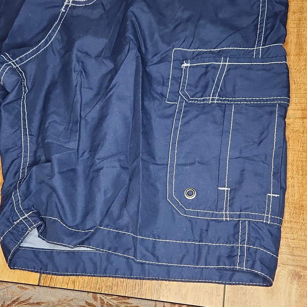 Merona men's swim shorts size L - Picture 3 of 6